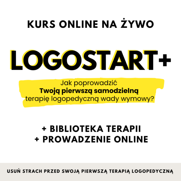 KURS NA ŻYWO "LOGOSTART+"